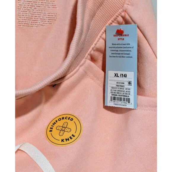 Cat & Jack Light Pink Sweatpants - Picture 2 of 6